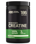 Optimum Nutrition Micronised Creatine Powder 100% Pure Creatine Monohydrate Powder For Performance And Muscle Power Unflavoured Shake 186 Servings 634 G