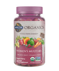 Garden Of Life Organics Women 40 Gummy Vitamins - Berry - Certified Organic Non-Gmo Vegan Kosher Complete Multi - Methyl B12 C & D3 - Gluten Soy & Dairy Free 120 Real Fruit Gummies