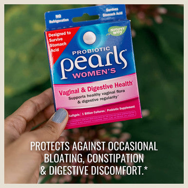 Nature's Way Probiotic Pearls Womens, 1 Billion Live Cultures, 30 Softgels