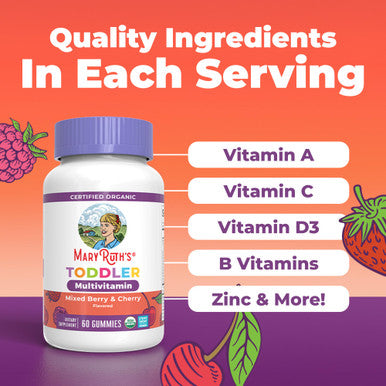 Maryruth's Toddler Multivitamin Gummies 1 Gummy