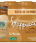 Starbucks Frappuccino, Vanilla Iced Coffee Drink, 9.5oz Bottles (4 Pack)