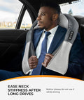 Coococo Shiatsu Neck And Back Massager, Birthday For Men, 8 Massage Nodes 4D Neck & Shoulder Massager For Deep Tissue, For Office Home Car Use