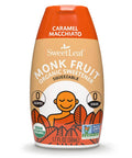 SweetLeaf Liquid Monk Fruit Variety Pack - Monk Fruit Sweetener Drops, Organic Monk Fruit Extract, Zero Calorie Sweetener, Sugar Free - French Vanilla, English Toffee, Caramel Macchiato (Pack of 3)