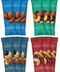 Sahale Snacks Classic Fruit and Nut Trail Mix, 1.5 Oz Grab & Go Bags (18 Packs) - Dry-Roasted Deluxe Mixed Nuts with Apples and Cranberries - Non-GMO, Kosher Trail Mix & Certified Gluten-Free Snacks