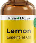 Viva Doria 100% Pure Lemon Essential Oil, Undiluted, Food Grade, Southwest - USA Lemon Oil, 30 mL (1 Fl Oz)