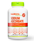 NutriBiotic Sodium Ascorbate Buffered Vitamin C Powder Vegan Non Acidic and Easier on Digestion Than Ascorbic Acid Essential Immune Support and Antioxidant Supplement Gluten and GMO 8 Oz