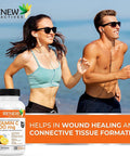Renew Actives Maximum Strength Vitamin C 1000Mg - Antioxidant & Immune Booster For Overall Health, Strong Bones, Teeth & Gums - Non-Gmo, Sugar Free, 4-Month Supply (120 Vegan Capsules)