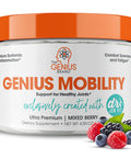 Genius Mobility & Joint Support Supplement Powder - Move Better w/Turmeric & NEM Egg Shell Membrane, Knee, Back, & Hip Support for Joint Health, Super Strength for Aches & Soreness Free by DocJenFit