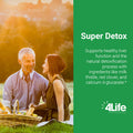 4Life Super Detox - Dietary Supplement Supports Detoxification and Healthy Liver Function - Supplement Formula with Artichoke Calcium D-Glucarate and Milk Thistle - 60 Capsules