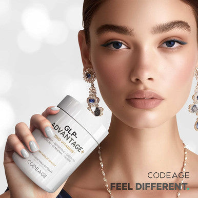 Codeage Glp-Advantage+ Supplement - Metabolic & Glp-1 Activity Support - Chromium, Berberine, Green Tea, Gymnema, Curcumin, Taurine, Resveratrol - Weight Management & Gut Health, Non-Gmo - 60 Capsules