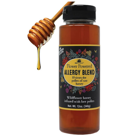 HONEY FEAST New Zealand Manuka Infused Honey with Propolis 12oz - Raw Manuka Honey, Patent Pending Formula, MGO182 Rating, Manuka Honey New Zealand