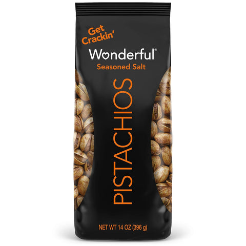 Wonderful Pistachios In Shell, Sweet Chili Flavored Nuts, 14 Ounce Bag, Protein Snacks, Gluten Free, Healthy Snack