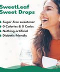 Sweetleaf Sweet Drops Stevia Liquid Sweetener Variety 2-Pack Vanilla Cr me and SteviaClear 4 Oz Ea