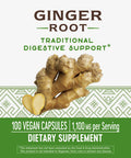 Nature's Way Premium Herbal Ginger Root, 1,100 mg per serving, 100 VCaps