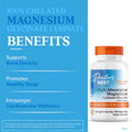 Doctor'S Best High Absorption Magnesium Glycinate Lysinate Supplement For Sleep Support - Chelated Magnesium Capsules For Women & Men 105 Mg Per Serving Calm Support Vegan 120 Veg Caps