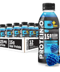 Protein2o 15g Whey Protein Isolate Hydration Drink Plus Energy & Focus, 350mg of Electrolytes, Vitamins B5 & B6, Sugar Free, Energy Variety Pack, 16.9 oz Bottle (Pack of 12)