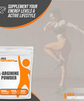 Bulksupplements.Com L-Arginine Powder - Arginine 1000Mg, Arginine Supplement - Nitric Oxide Supplement, Unflavored & Gluten Free, 1000Mg Per Serving, 500G (1.1 Lbs) (Pack Of 1)