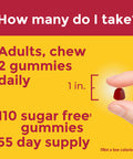 Nature Made Zero Sugar Vitamin D3 Gummies 2000 Iu (50 Mcg) Per Serving Immune Bone Teeth & Muscle Support Supplement 110 Sugar Free Vitamin D Gummies 55 Day Supply