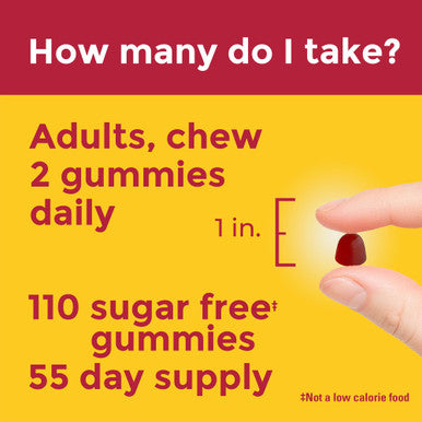 Nature Made Zero Sugar Vitamin D3 Gummies 2000 Iu (50 Mcg) Per Serving Immune Bone Teeth & Muscle Support Supplement 110 Sugar Free Vitamin D Gummies 55 Day Supply