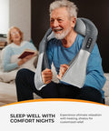 Coococo Shiatsu Neck And Back Massager, Birthday For Men, 8 Massage Nodes 4D Neck & Shoulder Massager For Deep Tissue, For Office Home Car Use