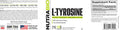 Nutrabio L-Tyrosine Supplement 150g Help Support Athletic Performance and Wellness