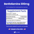 Healthfare Benfotiamine 300Mg | 200 Capsules