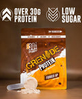 Grenade Whey Blend High Protein Powder Low Sugar with 30g Protein per Serving 12 Servings - Fudged Up 480 g