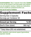 Nature'S Way Devil S Claw Secondary Root 480 Mg 100 Vcaps