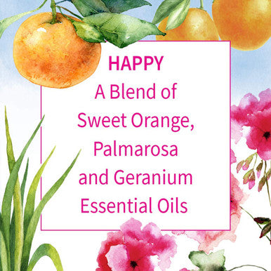 Garden of Life Essential Oils 100% Organic Happy 0.5 Fl Oz