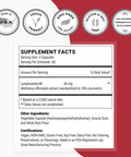 Supersmart Lymphatonic 40 mg Per Day Swelling Relief Melilotus Officinalis Extract 18 Coumarin Anti Inflammatory Supplement NonGMO Gluten Free 120 Vegetarian Capsules