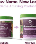 Amazing Grass Greens Blend Antioxidant: Super Greens Powder with Spirulina, Beet Root Powder,Elderberry & Probiotics, Sweet Berry, 100 Servings (Packaging May Vary)