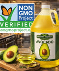 Healthy Harvest Non-GMO Avocado Oil - Great for Sauces And, Cooking, Frying and More - Nutritious And Rich With Antioxidants (1 gallon)