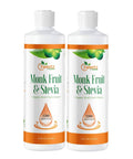 Monk Fruit & Stevia Liquid Sweetener Drops - Natural Sweeteners & Sugar Alternatives - Delicious Blend with No Bitter Aftertaste - Concentrated Sweetener Liquid Drops Extract ÃƒÂ¢Ã¢â€šÂ¬Ã¢â‚¬Å“ 8 FL OZ (1600 Servings)