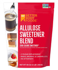 Betterbody Foods Allulose Sweetener 3 LB Bag - Zero Calorie Non-GMO & Gluten - 1:1 Sugar Replacement with No Aftertaste Perfect for Baking and Caramelizing