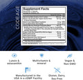 Codeage Eyes Vitamins - AREDS 2 Based Formula Supplement - 2-Month Supply - Vitamins A C E Zinc Lutein Astaxanthin Zeaxanthin Eyebright Marigold Bilberry Saffron Omega-3-120 Capsules