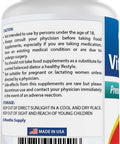 Best Naturals Vitamin B6 50 mg 250 Tablets