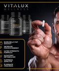 EPN Supplements Vitalux || #1 Rated Premium Thermogenic Fat Burner || Suppress Appetite, Maximize Fat Loss, Energy Levels | Ultra Dosed Formula W/ 8 Powerful Ingredients | 3Rd Party Tested + Usa Made - 60 Servings