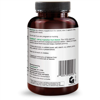 Futurebiotics CranBiotic No-Sugar Cranberry + Probiotic, 60 Vegetarian Capsules
