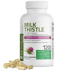 Bronson Milk Thistle 1000mg Silymarin Marianum and Dandelion Root Liver Health Support 120 Capsules