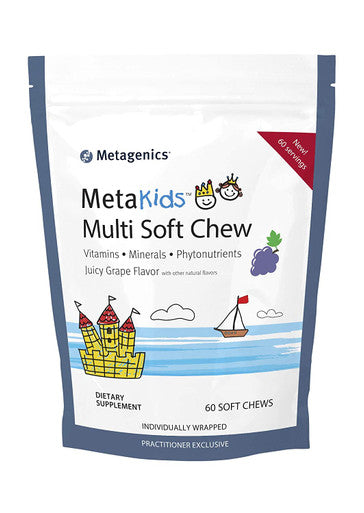 Metagenics MetaKids Multi Soft Chews Vitamins Minerals Phytonutrients | 60 Servings