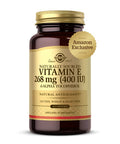 Solgar Vitamin E 268 Mg (400 Iu) 360 Alpha Softgels - Natural Antioxidant Skin & Immune System Support - Naturally-Sourced Vitamin E - Gluten Free Dairy Free - 360 Servings
