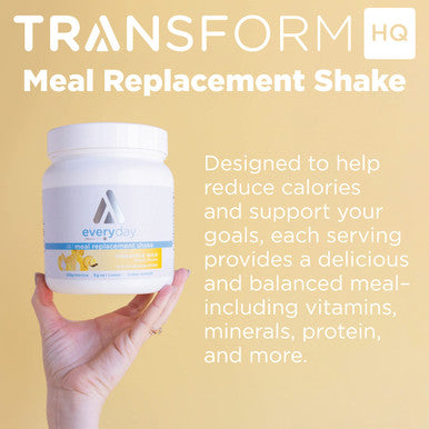 TransformHQ Meal Replacement Shake Powder 7 Servings Chocolate Peanut Butter Gluten Free NonGMO