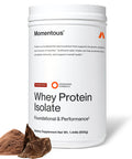 Momentous Essential Grass Fed Whey Protein Powder 20G Whey Isolate Protein Nsf Certified Gluten Free 24 Servings For Essential Everyday Use Chocolate Package May Vary