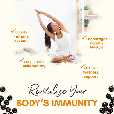 Immune Support Supplement, Elderberry Capsules With Vitamin D3, Vitamin C And Zinc For Immune Support, Immune Boosters For Adults