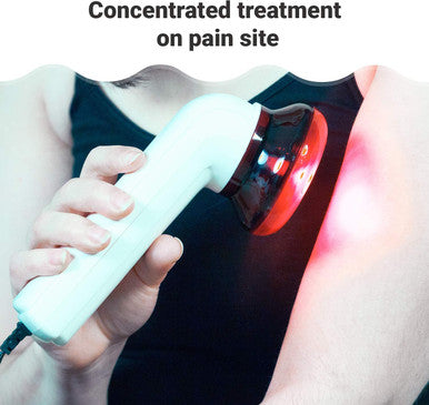 M Pain Management Technologies Red Light Therapy Infrared Heating Wand By Theralamp Handheld Heat Lamp Includes Replacement Bulb Provides Muscle Pain Relief And Increased Blood Circulation