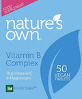 Natures Own Vitamin B Complex + Vitamin C 50 Tablet