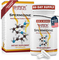 Shrink Spermidine Supplements High Strength For Men & Women 120 Vegan Caps 100% Natural Polyamine For Anti-Aging Support, Overall Wellness Non-Gmo, Usa Made With High Spermidine, Zinc & Thiamin