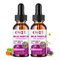 Alliwise Liver Health Support Liquid, 1000Mg Milk Thistle 80% Silymarin Extract & 250Mg Dandelion Root Extract, Liver Cleanse Detox & Repair Fatty Liver Formula, Vegan, Non-Gmo And All-Natural