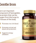 Solgar Gentle Iron - Ideal For Sensitive Stomachsred Blood Cell Supplement & Naturewise Vitamin D3 2000Iu (50 Mcg) Healthy Muscle Function And Immune Support Non-Gmo