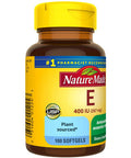 Nature Made Vitamin E 267 Mg (400 Iu) D-Alpha Dietary Supplement For Antioxidant Support 100 Softgels 100 Day Supply
